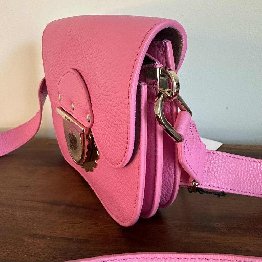 Furla Pink Leather Crossbody Bag. - Picture 6 of 12